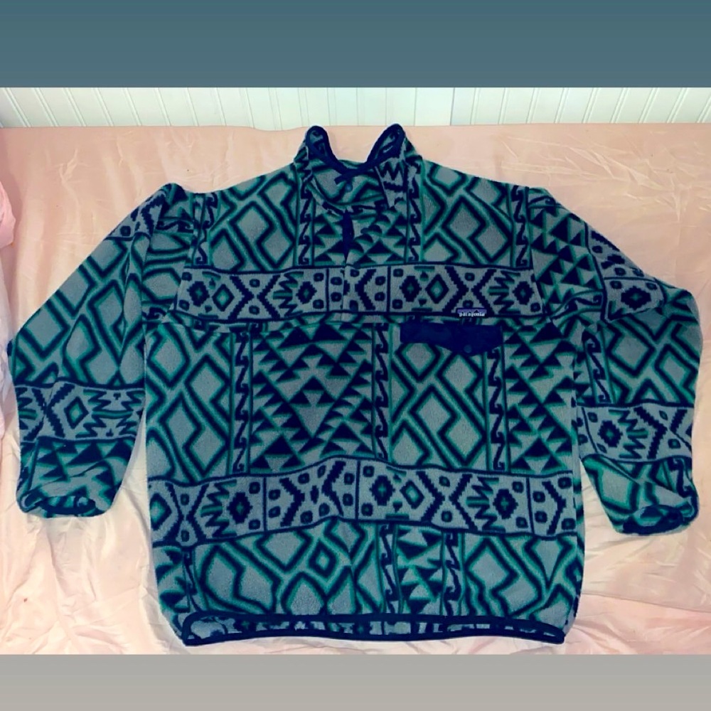 Mens Large Patagonia Fleece Pullover